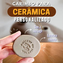 Carimbo Personalizado para Cerâmica