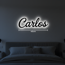 Nome de Parede - LED