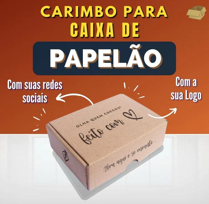 Carimbo Personalizado para Todas Embalagens